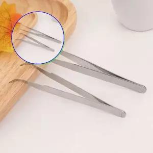 쌍문상회 네일 스텐핀셋 정밀한 2종 눈썹 미용관리 도구세트