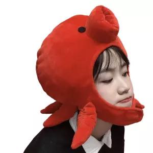 문어탈 코스프레 모자 의상 코스튬 파티 인형탈 동물탈