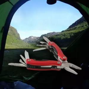 캠핑 칼 낚시 공구 아웃도어 멀티툴 툴 주머니칼 등산용칼 다목적 만능칼 등산칼 캠핑툴 9종