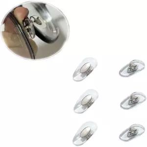 레이밴 RB3549 RB4071 RB6336 RB7140 RB8415 안경 지지대용 교체용 코 패드 실리콘 미끄럼 방지 푸시인 3쌍