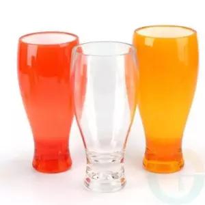 다용도 맥주컵 특대 (투명) 홈카페유리컵 예쁜맥주잔 쥬스잔 유리아이스컵 카페글라스