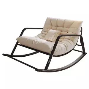 의자 무중력 흔들 체어 쇼파 2인용 더블 쿠션 편안한