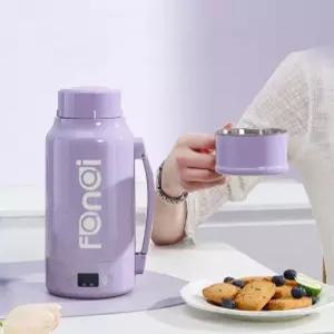 커피포트 휴대용 등산 가열식 여행용 충전식 텀블러 가열 캠핑 주전자 전기포트