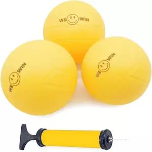 펌프 라운드넷 게임 엑스트라 볼 미니 배구 수구 볼이 포함된 올로우윈 스파이크 교체 뒷마당 비치 파크