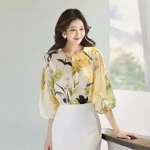 [NS홈쇼핑](우)퓨어시스루 블라우스 2종[35787918]