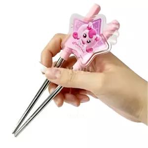 유치원 입학준비 양손가능 하츄핑 교정젓가락 유아 어린이 아기