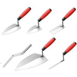 6종 공사 도구 세트 미장용 미장칼 시멘트 건식벽체 및 작업용