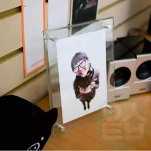 위랜드 볼트형액자 (4X6) 1개 선반액자