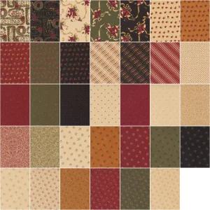 빈티지 크리스마스 10 레이어 케이크 42pc