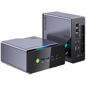 Ryzen 7 H 255(업그레이드된 8745HS, 최대 4.9GHz), 3배 M.2 2280 스토리지 확장, Oculink 포트, 듀얼 NIC 2.5G, 쿼드 디스플레이 HDMI 2.1,DP1.4, USB4, RAM/SSD/OS 없음