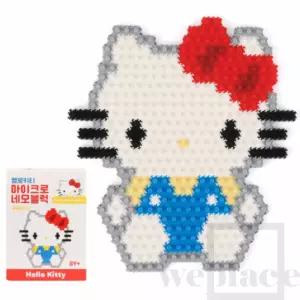 위플레이스 캐릭터 네모블럭 (키티) 어린이블럭하우스