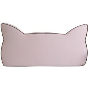 침대프레임 고양이 프레임 침대 1000x2000 귀여운 머리 철재 공주풍 파란색