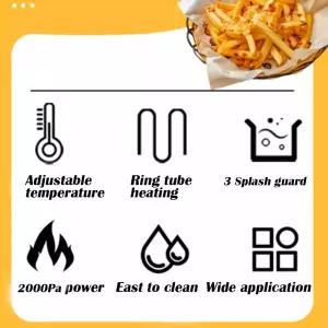 홈 파티 캠핑을 위한 파티용 버너 2대 상업용 플랫 탑 그릴 그리들 2000Pa 논스틱 플레이트 조절 가능 온도