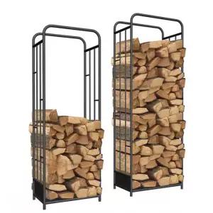 장작 보관대 거치대 땔감 벽난로 정리대 화목난로 선반 펜션