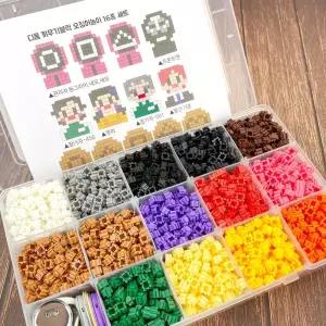 주간보호센터 색깔인지 12색 디폼블럭 도안세트 손녀선물 어린이집 블록놀이 집콕놀이