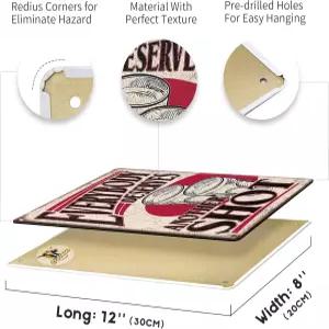 클로린스 빈티지 바 쿨 씽즈 샵 룸 데코 웃긴 바보 남자 동굴 벽 양철 사인 홈 하우스 커피 차고용 소품