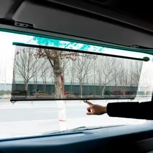 대형 트럭 버스 투명 고화질 햇빛가리개 화물차 필름 가림막 시트 차량 모델 중장비