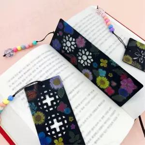 인지미술 비즈 전통문양 압화꽃 책갈피만들기 주말놀이 휴일놀이 어르신미술 공예수업