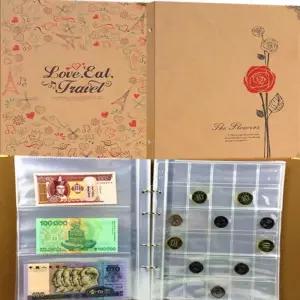 화폐앨범 우표 수집 세계주화 지폐 동전 옛날지폐 보존