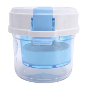 YDuupxe 요거트 치즈 메이커 스테인리스 스틸 ABS 1갤런 용량의 스트레이너 효율적인 유청 제거 미세 메쉬 필터 홈메이드 두꺼운 그리스 요리에 사용하기 쉽습니