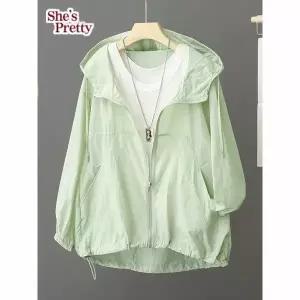 [하프클럽/쉬즈프리티]레온후드윈드자켓