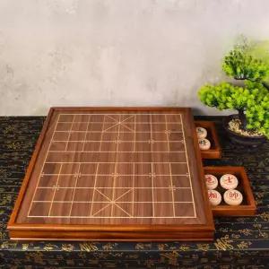 서랍 장기판 원목 바둑알 서랍보관 세트 수납 제외 바둑판 기원 단판 나무 보드게임