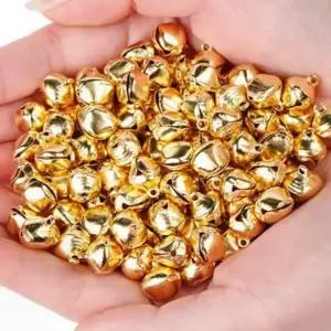 방울 미니 종 DIY 부자재 100개 세트 크리스마스 장식용 소품 공예 방울