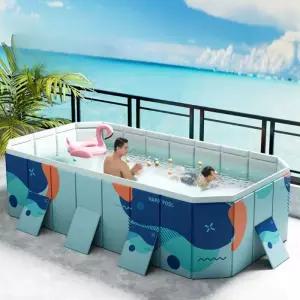 대형 수영장 풀장 물놀이 간이 슬라이드 펜션