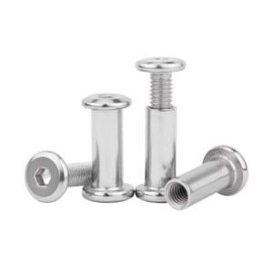 10세트 액슬 다이아 6mm 길이 28mm 샤프트 육각 소켓 나사 인라인 스케이트 휠 롤러 블레이드 교체 볼트 수리 키트 스테인리스 스틸