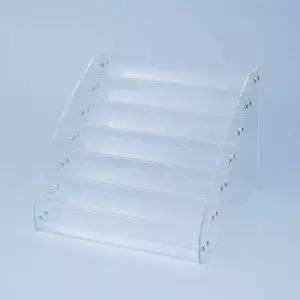 스탈리나 아크릴 7단 매니큐어 진열대 립스틱정리대