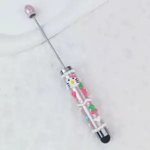 터치펜 펜대 팬대 귀여운 손그림 볼펜 10개 펜통