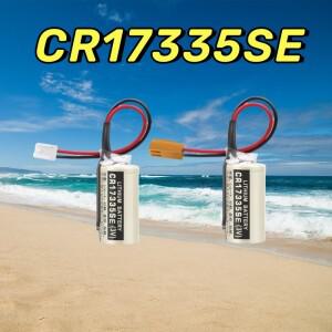 1PCS CR17335SE(3V) CR17335 CR2/3A 3V 배터리 커넥터 포함
