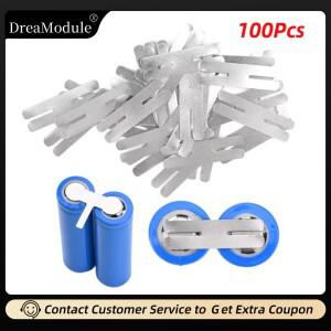 100pcs 18650 리튬 배터리 니켈 시트 스폿 용접 기계 연결 대한  액세서리