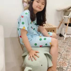 쿨원단 아동잠옷 편안한 캐주얼 스마일잠옷 홈웨어