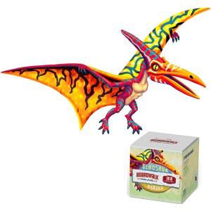 프테라노돈 공룡 시리즈 - 재미있는 사이즈 나무 성인 매력적인 32피스 어린이 활동 퍼즐