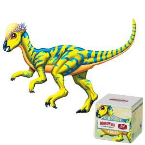 파키케팔로사우루스 공룡 시리즈 - 재미있는 사이즈 매력적인 성인 활동 32피스 퍼즐 어린이 나무