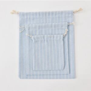 면린넨 Drawstring 화장품 가방 크리스마스 선물 패키지 여행 결혼식 메이크업 보관