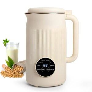 단둘라이 8 in 1 견과류 우유 제조기 블렌더 40 홈메이드 아몬드 대두 귀리 요거트 및 비 유제품 지연 이 가능한 자동 콩 기계 보온 셀프 클리닝
