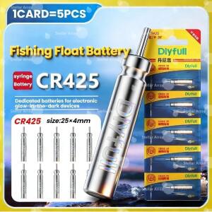 프리미엄 CR425 리튬 배터리(야간 낚시 플로트용) 고용량 일회용 전자 발광 부표용 파워 셀