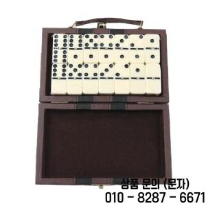 더블 6 도미노 세트 클래식 보드 게임 휴대용 케이스에 28 여행을 위한 재미 있고 매력적인 테이블 성인 레