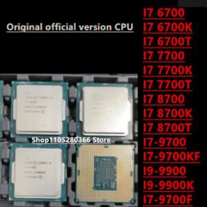 I7-6700K 7700T 9700KF I9-9900 I3-6100T 7100 6300 I3-7350K I5-6400 6500TE I5 6600T I5-7500 CPU