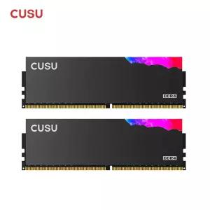 CUSU 램 메모리 DDR4 3200mhz 3600mhz RGB 8GB 16GB 1.35V XMP2.0 듀얼 채널 데스크탑 메인보드용