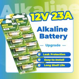 고성능 12V 알카라인 배터리 A23 E23A 리모컨 문벨 장난감 손전등용 장시간 지속 프리미엄 품질