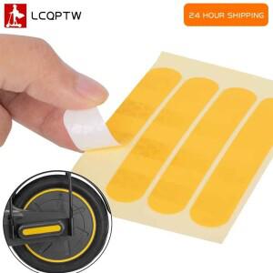 전기 스쿠터 방수 경고 반사 스티커 Segway Ninebot Max G2 G65 G30 야간 스트립