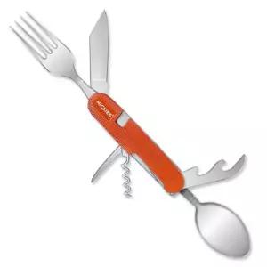 다기능 캠핑용품 낚시 훈련 캠핑 포크 등산 군인 스푼 여행