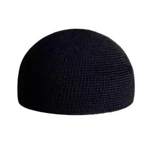 이슬람 모자비니 워치캡 고급스러운 무슬림 숏 이슬람와치캡 터틀넥 대머리 여름 비니 모자