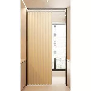 무타공 가림막 칸막이커튼 접이식 주방 홀딩 식당자바라 거실 현관 폴딩 원룸 공간분리