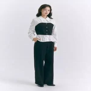 [스타필드 고양 로엠] [기모] 세미와이드 슬랙스_RMTWE4VR13