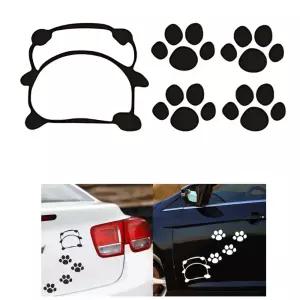 흠집 기스 자동차꾸미기 판다 발바닥 스티커 스크래치커버 레이 흠집카바 카익스테리어