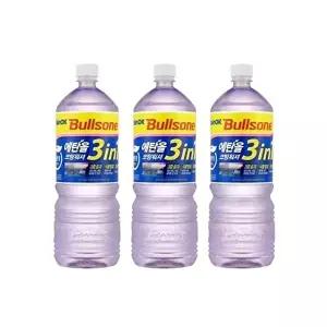 [셀러허브 생활리빙]불스원 발수코팅 워셔액 1.8L x 3개 에탄올 레인ok 대용량 코 스트코 x3SET(SH) (4660